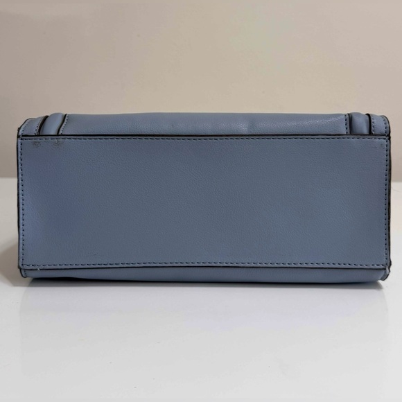 👜 Nine West Aidenne Satchel Purse – Dusty Blue - Picture 6 of 10